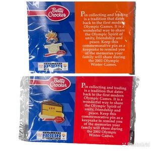 Betty Crocker 2002 Salt Lake Olympic Pin